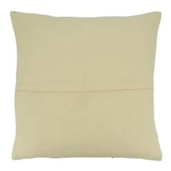 Saro Lifestyle Down Filled Throw Pillow With Stitch Line Design, 20", Beige