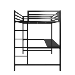 Full Max Metal Loft Bed With Desk - Room & Joy -Northlight Store GUEST 529292f8 6427 439b 8dd7 39b34e6faff6