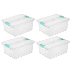 Sterilite Large Clear Plastic Stackable Storage Container Bin Box Tote With Clear Latching Lid Organizing Solution For Home & Classroom 17 Sterilite Large Clear Plastic Stackable Storage Container Bin Box Tote With Clear Latching Lid Organizing Solution For Home & Classroom -Northlight Store GUEST 52b30b49 5077 4fe0 99c3 c3c258044cdb