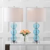 (Set Of 2) 27" Bella Glass Triple Sphere Table Lamp Sky Blue (Includes LED Light Bulb) - JONATHAN Y -Northlight Store GUEST 52dfa4af fe5c 494e 8d8e 96cf42713749