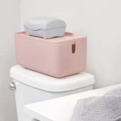 Cade Lidded Storage Bin Blush - IDESIGN 11 Cade Lidded Storage Bin Blush - IDESIGN -Northlight Store GUEST 53c1b347 c4cc 48dd acdf 9e8788e9f6a2