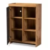 Caspian Wood Shoe Cabinet Gray/Brown - Baxton Studio -Northlight Store GUEST 542d2993 c922 43cb b8a0 5f50ecd32fb7