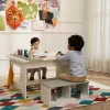 Fantasy Fields - Little Artist Monet Play Art Table Kids Furniture - White/Gray -Northlight Store GUEST 54dde7af 0290 489d 8e09 9890a0cbff7d