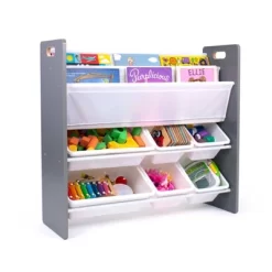 Read N Play 6 Bin Organizer & 2 Tier Bookrack White - Humble Crew -Northlight Store GUEST 552e0e29 3cd9 4430 a133 836a33de74b5
