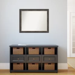 Amanti Art Bark Rustic Char Narrow Non-Beveled Bathroom Wall Mirror -Northlight Store GUEST 5601d739 a5a8 4c1d 9474 f98baf611bdc