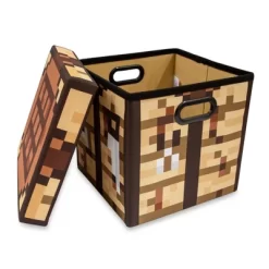 Ukonic Minecraft 13-Inch Fabric Storage Bin Cube Organizers With Lids | Set Of 4 8 Ukonic Minecraft 13-Inch Fabric Storage Bin Cube Organizers With Lids | Set Of 4 -Northlight Store GUEST 565474c8 1ec6 4d68 bcf8 b7d122c1a764