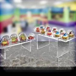 Azar Displays Clear Acrylic 22"W X 10"D X 6"H 1/2" Thick Deluxe Riser W/ Bumpers 15 Azar Displays Clear Acrylic 22"W X 10"D X 6"H 1/2" Thick Deluxe Riser W/ Bumpers -Northlight Store GUEST 565a134d c3f9 4639 aa16 ff5c874eefc2