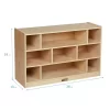 ECR4Kids Mobile Block Storage Cart, 38in, Classroom Furniture, Natural -Northlight Store GUEST 56a5bc6b d39c 4df7 afd3 ecc4811647be
