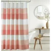Kate Aurora Spa Accents Striped Waffle Fabric Shower Curtains -Northlight Store GUEST 570ba257 0e87 44ed 9f4e 4909590739f3