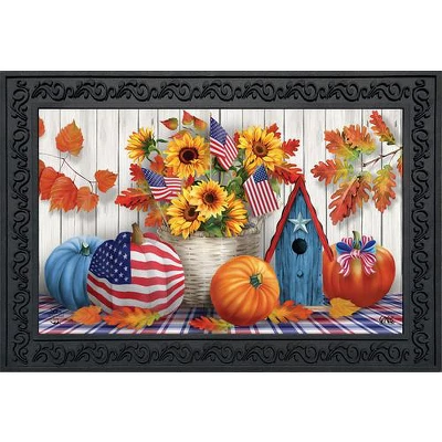 American Autumn Fall Fall Doormat 18" X 30" Indoor Outdoor Briarwood Lane 3 American Autumn Fall Fall Doormat 18" X 30" Indoor Outdoor Briarwood Lane