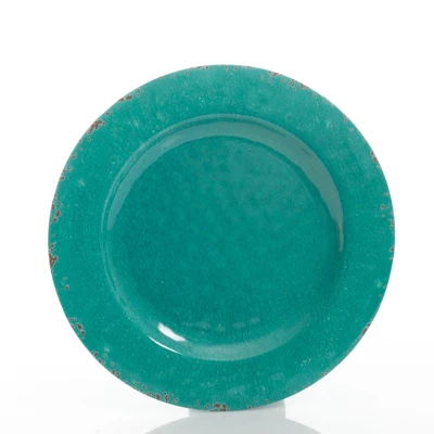 Gibson Studio California Mauna 12 Piece Assorted Crackle Decal Melamine Dinnerware Set 16 Gibson Studio California Mauna 12 Piece Assorted Crackle Decal Melamine Dinnerware Set - Image 14