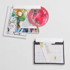 Kids' Desk With Ladder Shelf Storage And 2 Bonus Magnetic Art Display Bars White - RiverRidge Home -Northlight Store GUEST 57e11c48 e583 428d 81a5 e6b0ea76395d