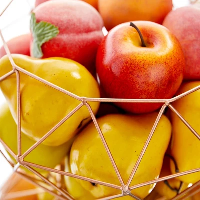 Set Of 2 Round Modern Reflections Iron Geodesic Basket - Olivia & May 6 Set Of 2 Round Modern Reflections Iron Geodesic Basket - Olivia & May - Image 4