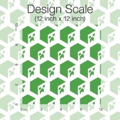 Minecraft Creeper Face Peel And Stick Wallpaper Green - RoomMates -Northlight Store GUEST 57f7e102 cfad 4581 bea3 a13973ace2d5