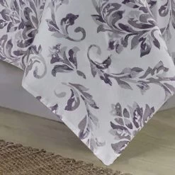 RT Designer's Collection 5 Piece Skylar Damask Printed Complement To Any Bedroom Decor Comforter Set