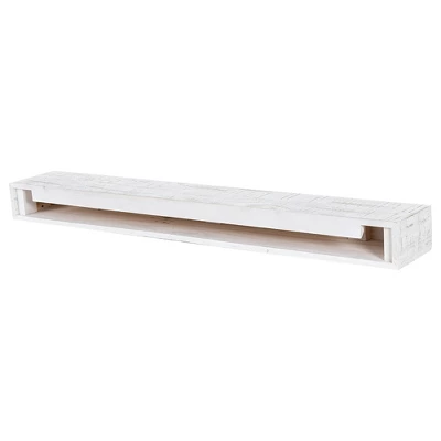 Country Living Hatteras Floating Farmhouse Mantel Shelf In Whitewash 7 Country Living Hatteras Floating Farmhouse Mantel Shelf In Whitewash - Image 5