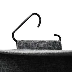 Household Essentials 4 Pocket Wide Organizer With Hangbar Graphite -Northlight Store GUEST 5856f2cd 9e17 42fb b0bc cdef7a1b3b80