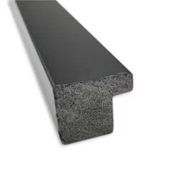 20" X 26" Non-Beveled Jet Black Wall Mirror - Amanti Art