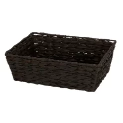 Household Essentials Set Of 4 Hyacinth Stained Baskets Brown -Northlight Store GUEST 590e617e 27b4 41d9 af41 58eb468ac722