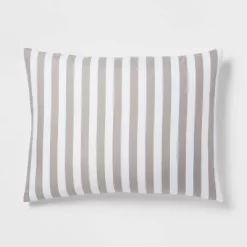 Stripe Microfiber Reversible Comforter & Sheet Set Gray - Room Essentials™ -Northlight Store GUEST 5a9598e9 d4aa 4d44 a85d 1be4a621caae