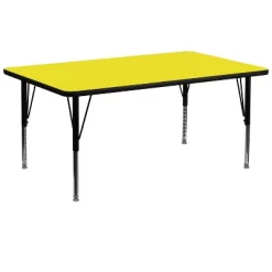 Emma And Oliver 30x72 Rectangle HP Laminate Adjustable Preschool Activity Table 7 Emma And Oliver 30x72 Rectangle HP Laminate Adjustable Preschool Activity Table -Northlight Store GUEST 5bbd760a 0304 4719 ae15 db5548928c09