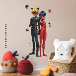 Miraculous Tales Of Ladybug And Cat Noir Giant Peel And Stick Wall Decals - RoomMates -Northlight Store GUEST 5db126f3 d35f 4b5c 8d52 c9cc7a32fee5