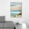 30" X 40" Beach At Dusk By Sally Swatland Framed Canvas Art Print - Masterpiece Art Gallery -Northlight Store GUEST 5e56b7b9 b074 4f32 af05 0d764edd99a1