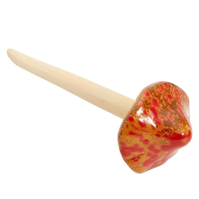 4-Pack Of Outdoor Miniature Ceramic Mushrooms For Garden Planter Decorations, Fairy Figurines For Pots, Outside, Yard, Plant Decor, 5 Inches In Height 9 4-Pack Of Outdoor Miniature Ceramic Mushrooms For Garden Planter Decorations, Fairy Figurines For Pots, Outside, Yard, Plant Decor, 5 Inches In Height - Image 7