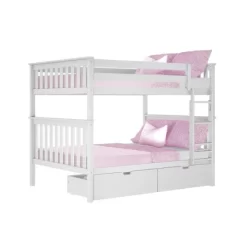 Max & Lily Full Over Full Bunk Bed With Storage Drawers -Northlight Store GUEST 5ee656bf 27e5 4961 9a61 99e2f33af0e5