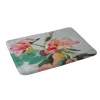 Abstract Floral Memory Foam Bath Mat Pink - Deny Designs -Northlight Store GUEST 5f6719bc 9a39 4091 a33f d0a9488b39d9