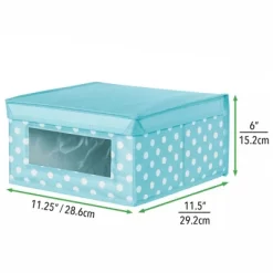 MDesign Soft Fabric Child/Kid Storage Organizer Box - 2 Pack -Northlight Store GUEST 5fda5f20 c98e 4e81 86a1 aa1340303630