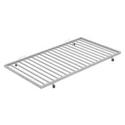 Twin Over Full Steel Bunk Bed With Twin Size Trundle Bed And Two-Side Ladders-ModernLuxe 23 Twin Over Full Steel Bunk Bed With Twin Size Trundle Bed And Two-Side Ladders-ModernLuxe -Northlight Store GUEST 60c87c75 f112 45ed a36d 6c200cae7fe5