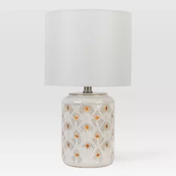 Diamond Cutout Table Lamp With Lit Base - Opalhouse™ -Northlight Store GUEST 60da54ce 0527 407f a2b6 270a9b9bd46a