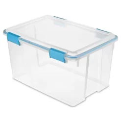 Sterilite 54 Quart Clear Plastic Stackable Storage Container Box Bin With Air Tight Gasket Seal Latching Lid Long Term Organizing Solution -Northlight Store GUEST 62d6076f 953f 432d b5ef 8e98d9717a4d