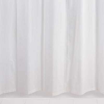 Washed Cotton Shower Curtain - Allure Home Creation 5 Washed Cotton Shower Curtain - Allure Home Creation - Image 3