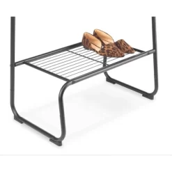 Whitmor Garment Rack With Shelf Black 9 Whitmor Garment Rack With Shelf Black -Northlight Store GUEST 64b5472d 72d7 4d1c aeee 770c2ed60b4f