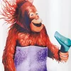Blow Dryer Monkey Shower Curtain - Allure 1 Blow Dryer Monkey Shower Curtain - Allure -Northlight Store GUEST 65229b48 017c 4ac5 b097 6e07558b43bb