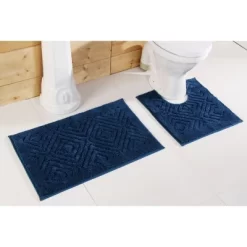 Trier Collection Ultra Soft Cotton & Polyester Bath Rug - Better Trends -Northlight Store GUEST 660d5787 bc95 4661 8273 9912cc569712
