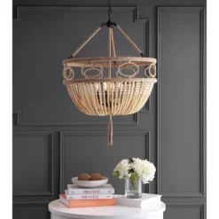Whitley Pendant Brown Wooden Finish/Dark Gray - Safavieh 7 Whitley Pendant Brown Wooden Finish/Dark Gray - Safavieh -Northlight Store GUEST 69140ec6 5255 44c6 80f3 e7891a0feb69