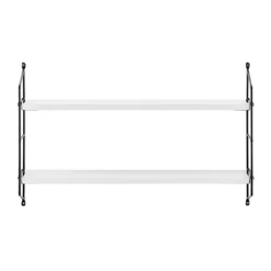 24.5" X 15.75" Severini Floating Bracket 2 Tier Wall Shelf - Danya B. -Northlight Store GUEST 691f417e ac65 4dd4 a388 48f67b8e958c
