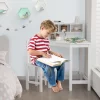 Costway Kids Corner Desk & Chair Set Wooden Study Writing Workstation With Storage & Hutch 1 Costway Kids Corner Desk & Chair Set Wooden Study Writing Workstation With Storage & Hutch -Northlight Store GUEST 6a370315 c242 479f bc8f 87d5c05c36fe