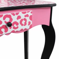 Fashion Leopard Prints Gisele Play Wooden Vanity Set Pink / Black - Teamson Kids 14 Fashion Leopard Prints Gisele Play Wooden Vanity Set Pink / Black - Teamson Kids -Northlight Store GUEST 6a3aa383 76cf 42ab b34d 1101da788167