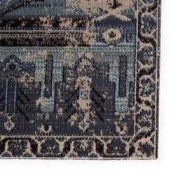 Cicero Indoor/Outdoor Medallion Area Rug Blue/Gray - Jaipur Living -Northlight Store GUEST 6ad486a0 1c98 4ba3 b52c 575aa65cccd9