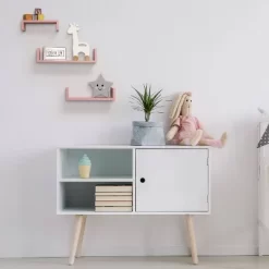 Set Of 3 Picture Ledge Shelf For Kids' Room Pink - InPlace -Northlight Store GUEST 6b8252ad 537c 4381 9c77 0ee731966d50