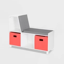 RiverRidge Home Kids' Book Nook Collection Cubby Storage Bench With 2 Bins - RiverRidge -Northlight Store GUEST 6bfb4aec 2b6c 47cf adf4 054e3ec8d6b6