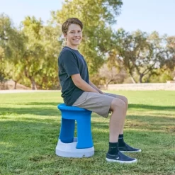 ECR4Kids Storage Wobble Stool, 18in Seat Height, Active Seating -Northlight Store GUEST 6c442ea2 e08c 40a9 b6db 558394046539