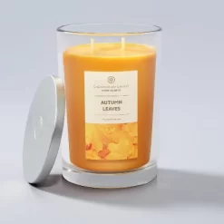 19oz Glass Jar Autumn Leaves Candle - Home Scents -Northlight Store GUEST 6c7e9e44 29d2 4c32 8186 19478dc0f026