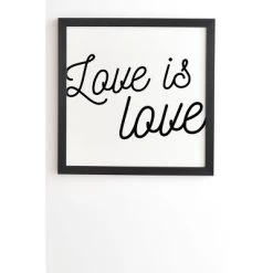 Eyesasdaggers Love Is Love Framed Wall Canvas Black/White - Deny Designs 13 Eyesasdaggers Love Is Love Framed Wall Canvas Black/White - Deny Designs -Northlight Store GUEST 6cecc4c8 12ac 47ad aeac 6f07eb1b4f55