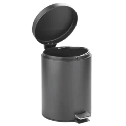 Step Can Wastebasket Matte Gray - IDESIGN -Northlight Store GUEST 6d3efe6a 2fa9 4176 8e1c 864e2b5aa05d
