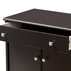 Dariell Modern And Contemporary Finished Shoe Cabinet Dark Brown - Baxton Studio -Northlight Store GUEST 6f7f1c3e 051c 423e 8590 0e710ea1a9e9